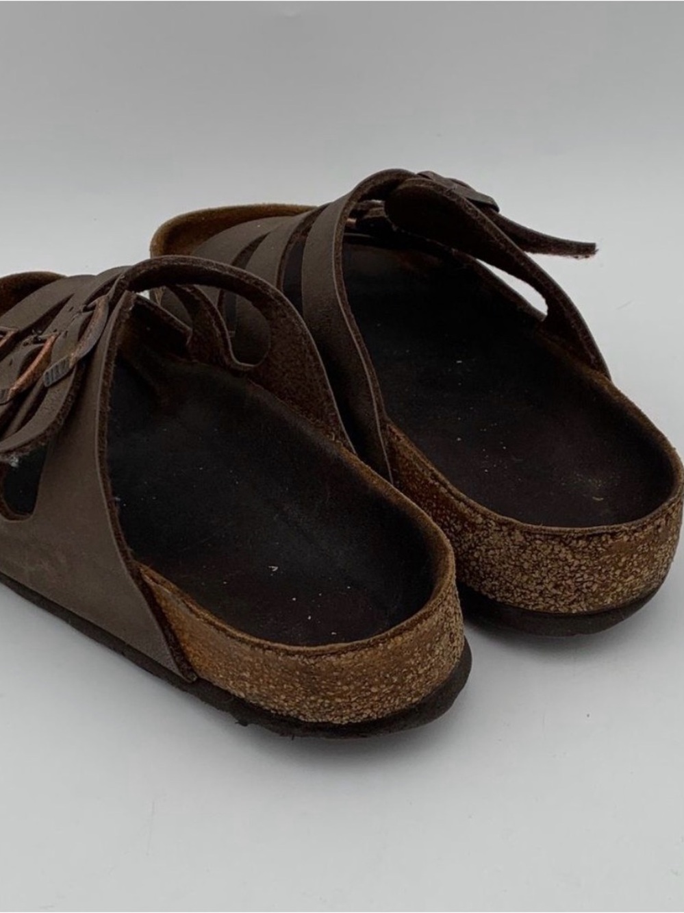 Birkenstock Florida 3 Strap Sandals in Mocha Brown 36.5 - Picture 7 of 13